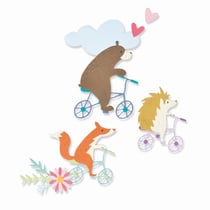 Gabarit de découpe pour machine Sizzix - Joy Riders par Olivia Rose