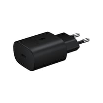 Samsung Chargeur Secteur pour Smartphone Universel USB-C 25W Charge Rapide 3A Noir