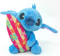Peluche Stitch avec Planche de Surf - Simba Toys
