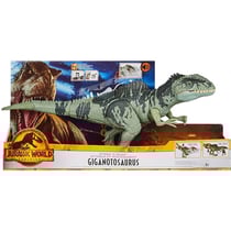 Coffret dinosaure giganotosaurus - articule et sonore - dino attaque supreme - jurassic world - mattel gyc94