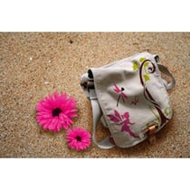 Pochoir adhésif pour tissu 29 x 20 cm Fée libellule