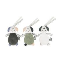 Doudous Sensoriels Chiots   Set de 3 Jouets d Eveil