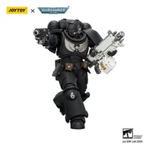 Figurine de collection - Joy Toy - Warhammer 40k - Iron Hands Intercessor 12 cm