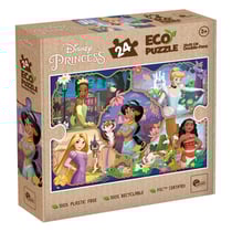 Eco-puzzle 24 Pcs Mini Double Face Princess