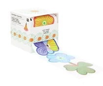 Autocollants - Stickers Magic fleurs X 100 -