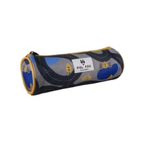Trousse scolaire Batman – Bleu marine/Jaune – FOREVER – 2 compartiments