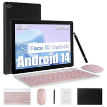 Tablette tactile KOTSREN Android 14 - Noir - 10,1 pouces