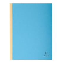 Paquet de 25 chemises dos toilé Forever® 320g/m2 - 24x32cm - Bleu vif - Exacompta