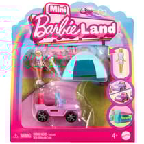 Véhicule tout-terrain Barbie Mini Barbieland Mattel changeant de couleur
