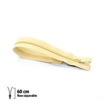 Fermeture éclair 60 cm Nylon 4mm