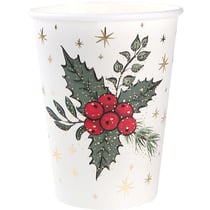 10 Gobelets Noël Sous Bois