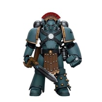 Warhammer The Horus Heresy - Figurine 1/18 Sons of Horus MKIV Tactical Squad Sergeant with Power Fist 12 cm
