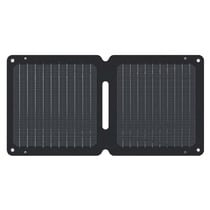 Xtorm Panneau Solaire Portable et Pliable 14W Étanche IPX4 avec port USB et USB-C Noir