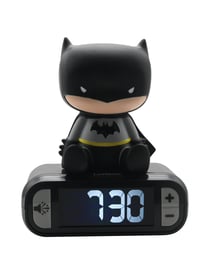 Réveil avec veilleuse Batman en 3D