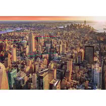 Puzzle ville de new-york crepuscule 1000 pieces - collection pays - etats-unis - clementoni - 39646