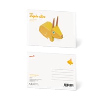 CARTE POSTALE LAPIN REX