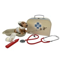 Valisette de veterinaire et ses accessoires - Egmont Toys - Rouge