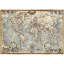 Puzzle le monde carte politique 1500 pieces - collection pays - educa - 16005
