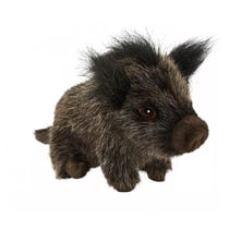 Peluche Sanglier Assis 14cm