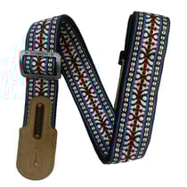 GROOVIT® – Sangle Jacquard Prestige Tricolore / Édition Métal