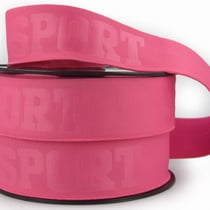 Bobine 20m élastique 3d sport 40mm Fuchsia 40mm