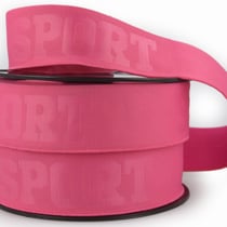 Bobine 20m élastique 3d sport 40mm Fuchsia 40mm