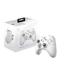 Manette de jeu MSI FORCE GC300 WIRELESS - FORCE GC300W WHITE - Blanc - 0,23 kg