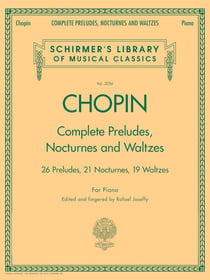 Frederic chopin : complete preludes, nocturnes & waltzes (26 preludes, 21 nocturnes, 19 waltzes)
