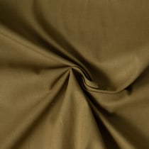 Tissu Coton uni Vert olive