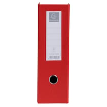 Porte-revues PP - Dos 100mm - livrés à plat - 23x31cm - Rouge - x 10 - Exacompta