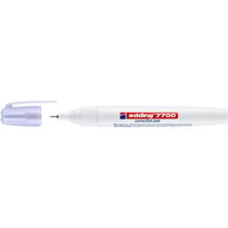 Stylo correcteur EDDING 7700 - Lot de 10 - Pointe métal - 1-2 mm - Blanc
