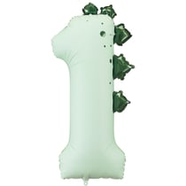 Ballon Aluminium Géant Dinosaure Chiffre 1 92 cm