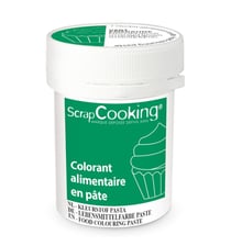 Colorant alimentaire en pâte vert émeraude 20g