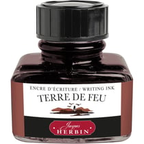 Flacon d'encre pour stylo plume - Marron terre de feu - Herbin - 30ml