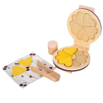 Gaufrier en bois Tasty rouge - Small Foot company