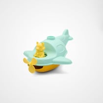 Jouet de bain made in France en matière recyclée Hydravion de Mr Renard
