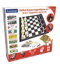 Coffret 8 jeux magnétiques en 1 - Lexibook