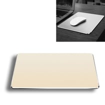 Tapis De Souris Antidérapant Double Face En Alliage D'Aluminium Facile À Nettoyer Or YONIS