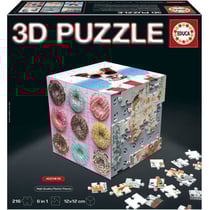 Set 6 puzzles x 36 pièces 3D Educa Aesthetic