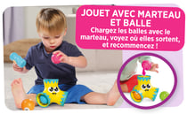 Fun pop - Jouet à marteler dès 18 mois