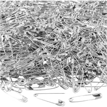 Epingles de sûreté, L : 22 mm, ép. 0,6 mm, argent, 500 pièces/ 1 Pq.
