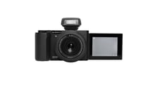 AGFAPHOTO Realishot C130 - Appareil Photo Numérique Compact, Capteur CMOS, Ouverture f/1.8-2.6, ISO 100-3200, Autofocus, Écran LCD, Mémoire Externe SD, Batterie Rechargeable - Noir