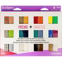 Set pâtes Sculpey - 24x28 gr - Sculpey