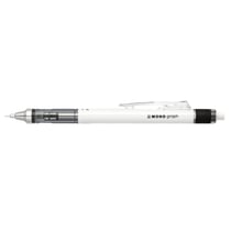 Porte-mines Tombow MONO graph 07 blanc - mine 0,7 mm, HB, gomme intégrée rechargeable [SH-MG23-R7]