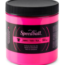 Encre textile rose pour sérigraphie - Speedball