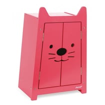 Armoire en bois babycat pour vetements poupee - janod - j05898
