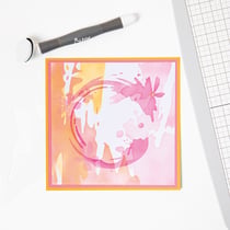 Pochoirs superposés - Fond abstrait - 4 pièces - Sizzix