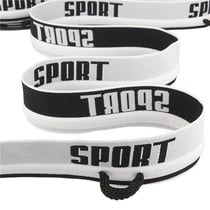 Bobine 20m élastique sport cordon 40mm Blanc