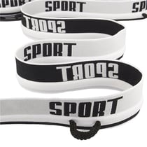 Bobine 20m élastique sport cordon 40mm Blanc