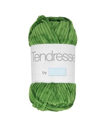 Fil Chenille Tendresse 100GR de Trimits : Douceur et Confort pour Toutes Vos Créations 136 Vert